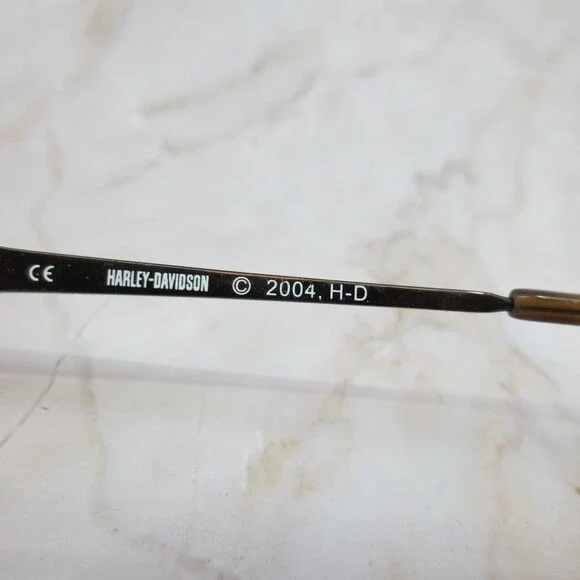 Harley Davidson Eyeglasses Frame HD368 Men Gunmetal Full Rim Rectangle 55-18-140 - Picture 7 of 7